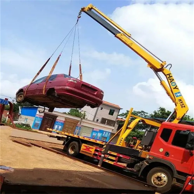 广汉吊车救援小汽车怎么吊